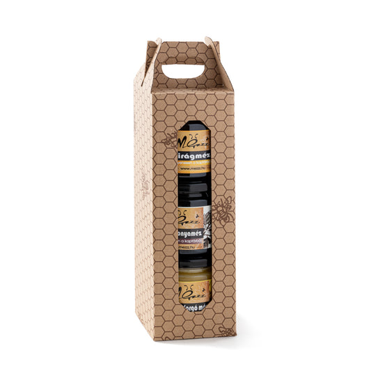 Prémium Méhsejt Mintás Ajándékdoboz – 3×250g