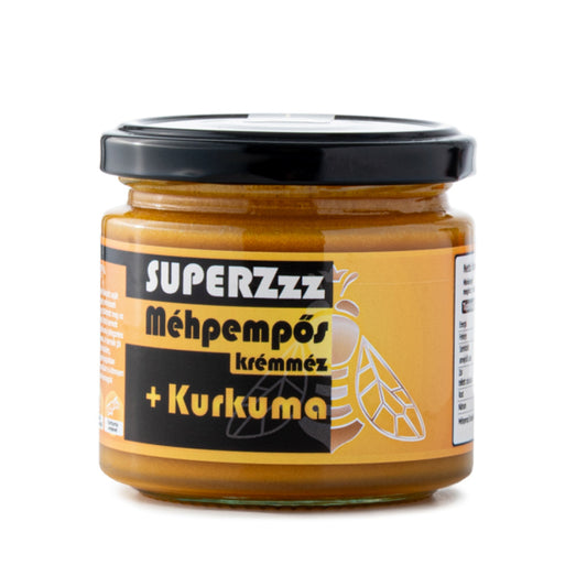 SuperZzz – Méhpempős méz bio kurkumával