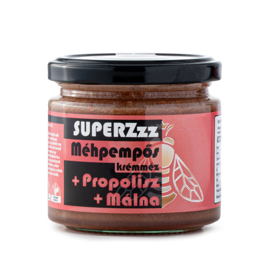 SuperZzz – Méhpempős propoliszos méz málnával